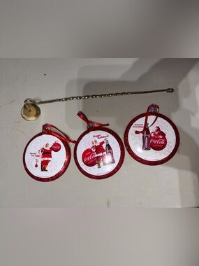 COCA COLA ORNAMENTS